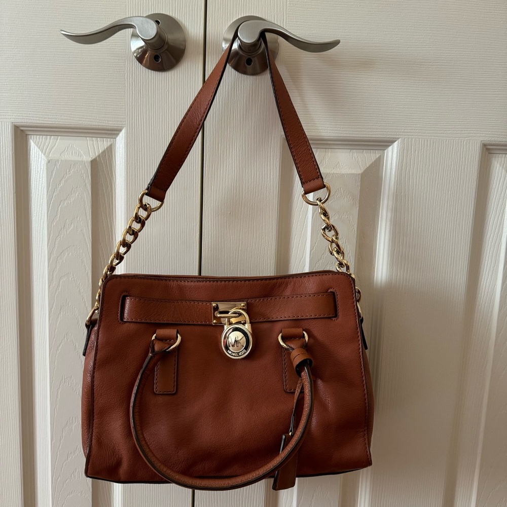Michael Michael Kors Hamilton Soft Leather Bag - Picture 5 of 15